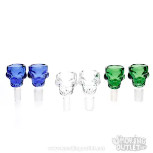 Photo of Frankenstein’s Skull Male Glass Bowl Piece
