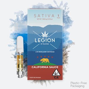 Photo of California Sauce | Live Resin 1 Gram | Lemonhead