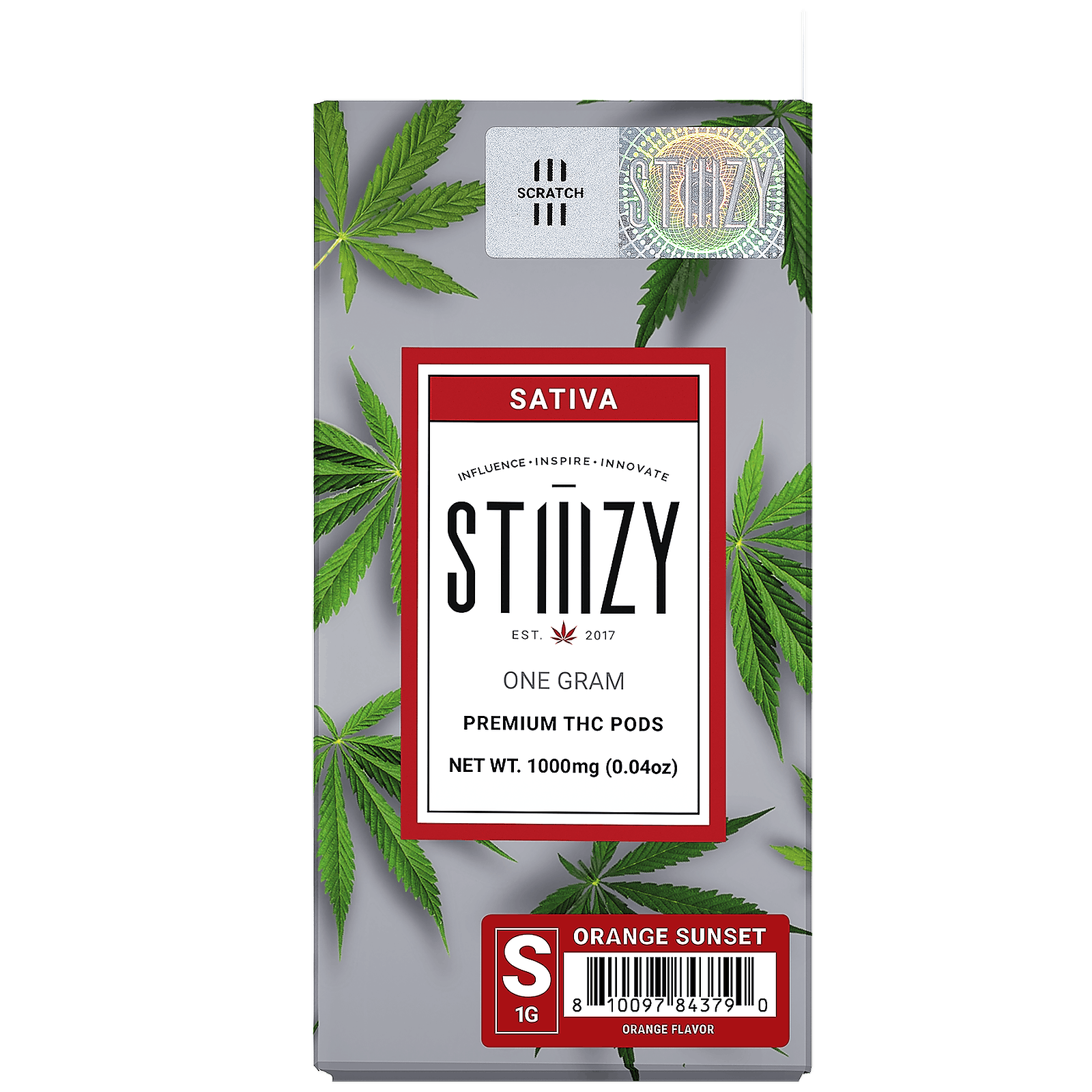 Stiiizy Orange Sunset Premium Thc 1g Leafly