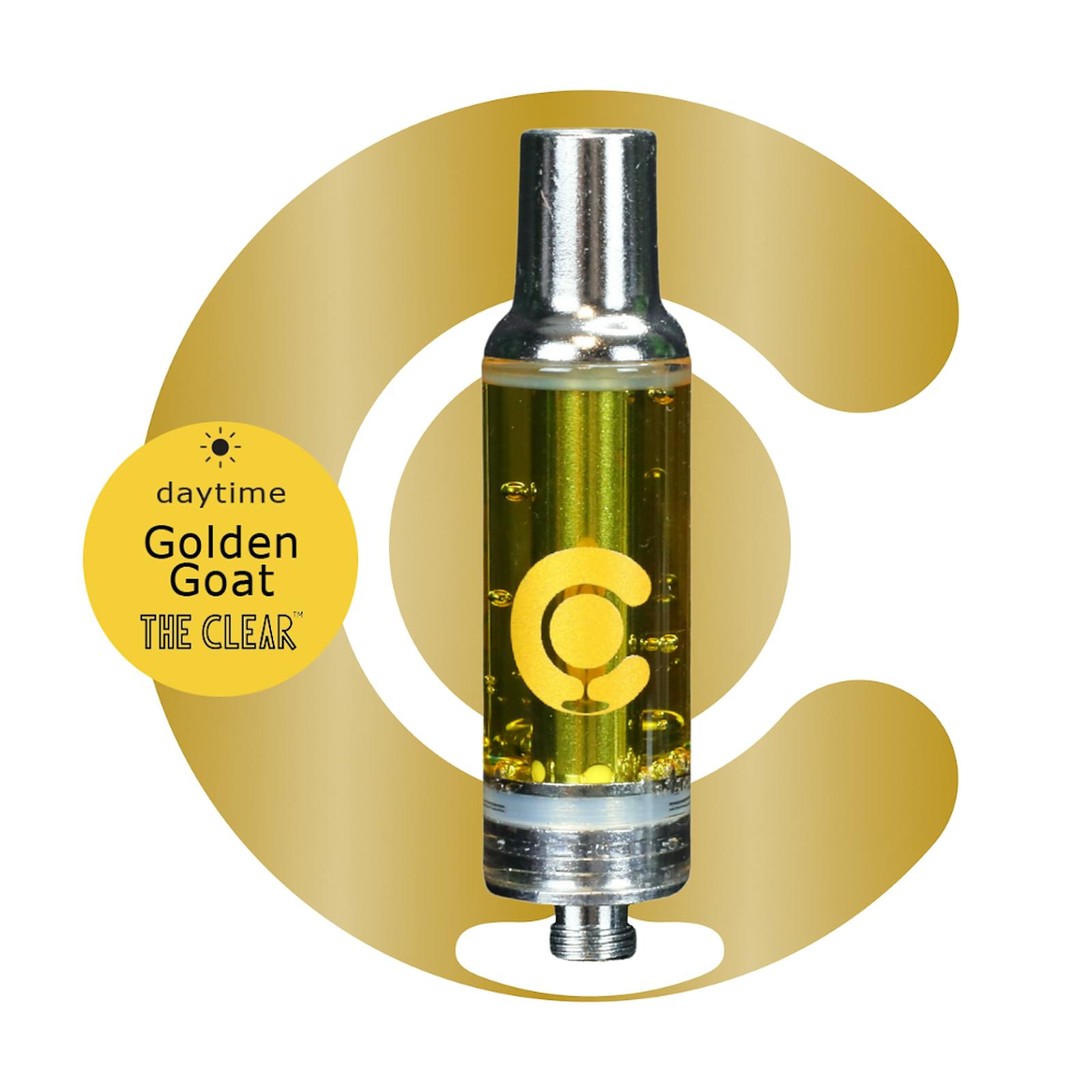 The Clear Elite 2000mg Cartridge Golden Goat Leafly