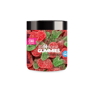 Photo of R.A. Royal Gummies: CBD Sour Cherry Gummy Jar (600 MG)