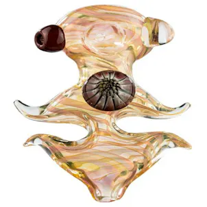 Photo of "Finger Pinched Spiral Fumed" Spoon Pipe