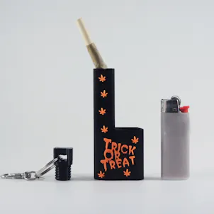 Photo of Halloween Terrapin Mini Lighter + Joint/Spliff* Case & Keychain *Limited Edition