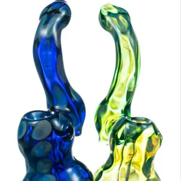 Photo of 7" Spotted Glass Sherlock Bubbler