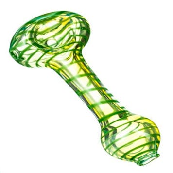 Photo of 3.5" Full Spiral Fumed Mini Spoon Pipe