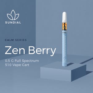 Photo of Zen Berry Full Spectrum 510 Vape Cartridge 0.5 g