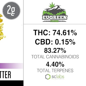 Photo of Galactic Casino Butter Shatter 2 Gram