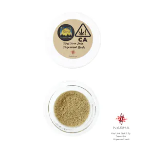 Photo of Key Lime Jack 1.2g Green Unpressed Hash (Full Moon Farms)