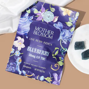 Photo of BLUEBERRY D9 THC GUMMIES