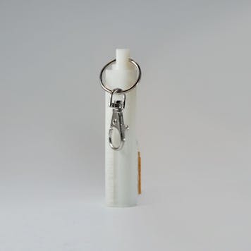 Photo of Glow-in-the-Dark, Terrapin Mini Lighter and Joint Holder + Keychain - Gold Pizza