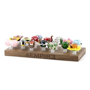 Photo of Empire Glassworks Wooden Bowl Display Piece