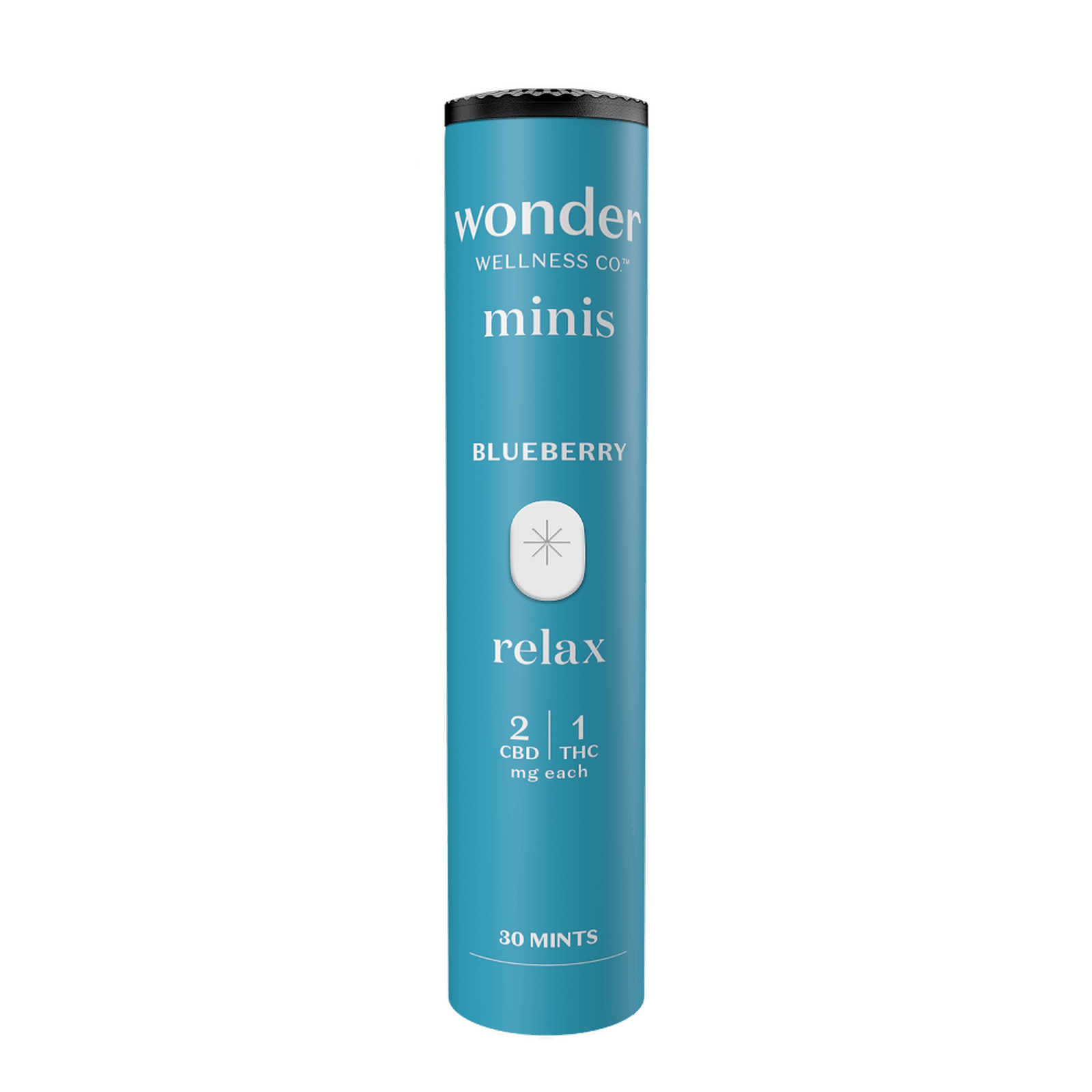 *Wonder Wellness Co. *Wonder Relax Minis 21 (Blueberry) (30pk) Leafly