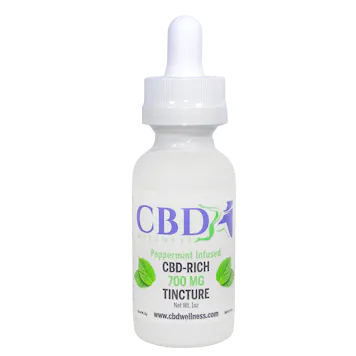 Photo of CBD Wellness 700mg Peppermint 1oz Tincture