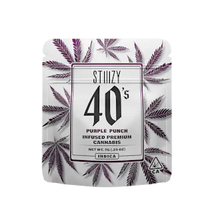 Photo of PURPLE PUNCH 40's INFUSED MYLAR 7G