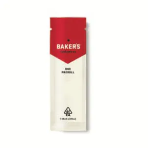 Photo of Baker's 1g Pre-Roll - Pink Picasso