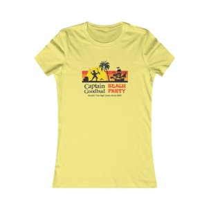 Photo of Womens Captain Goodbud Beach Party Vintage T-shirt