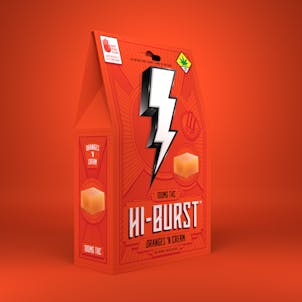 Product image for Orange 'N Cream Fruit Chews 100mg 10-pack