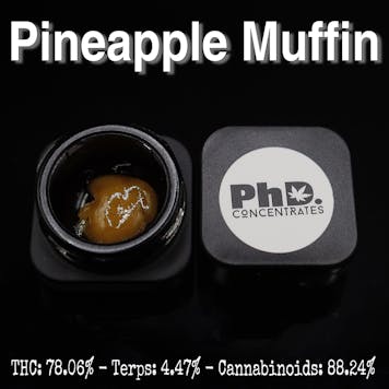 Photo of PhD - Pineapple Muffin - Concentrate 1g - 78.06% THC