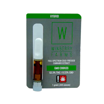 Photo of GMO Cookies Cold-Pressed Extract Cartridge 1g
