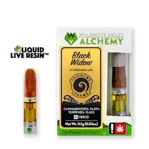 Photo of Black Widow LLR Cartridge 0.5g