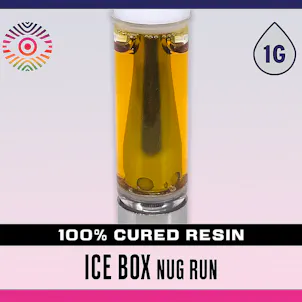 Photo of Ice box Nug Run 100% Cured Resin Cartridge 1 Gram