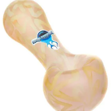 Photo of "Desiderata Frosted Glass" Hand Pipe