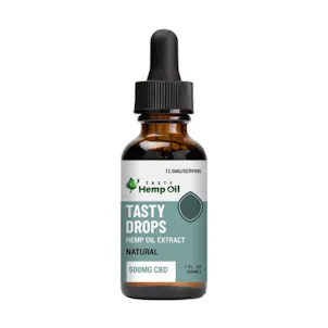 Photo of Tasty Drops Hemp Oil Tincture (1oz, 500mg CBD)