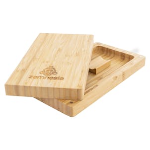 Photo of Bamboo Rolling Stash Tray by Zamnesia