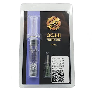 Photo of Delta 8 THC Distillate Syringe