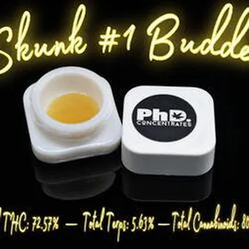 Photo of PhD - Skunk #1 Budder - Concentrate 1g - 72.57% THC