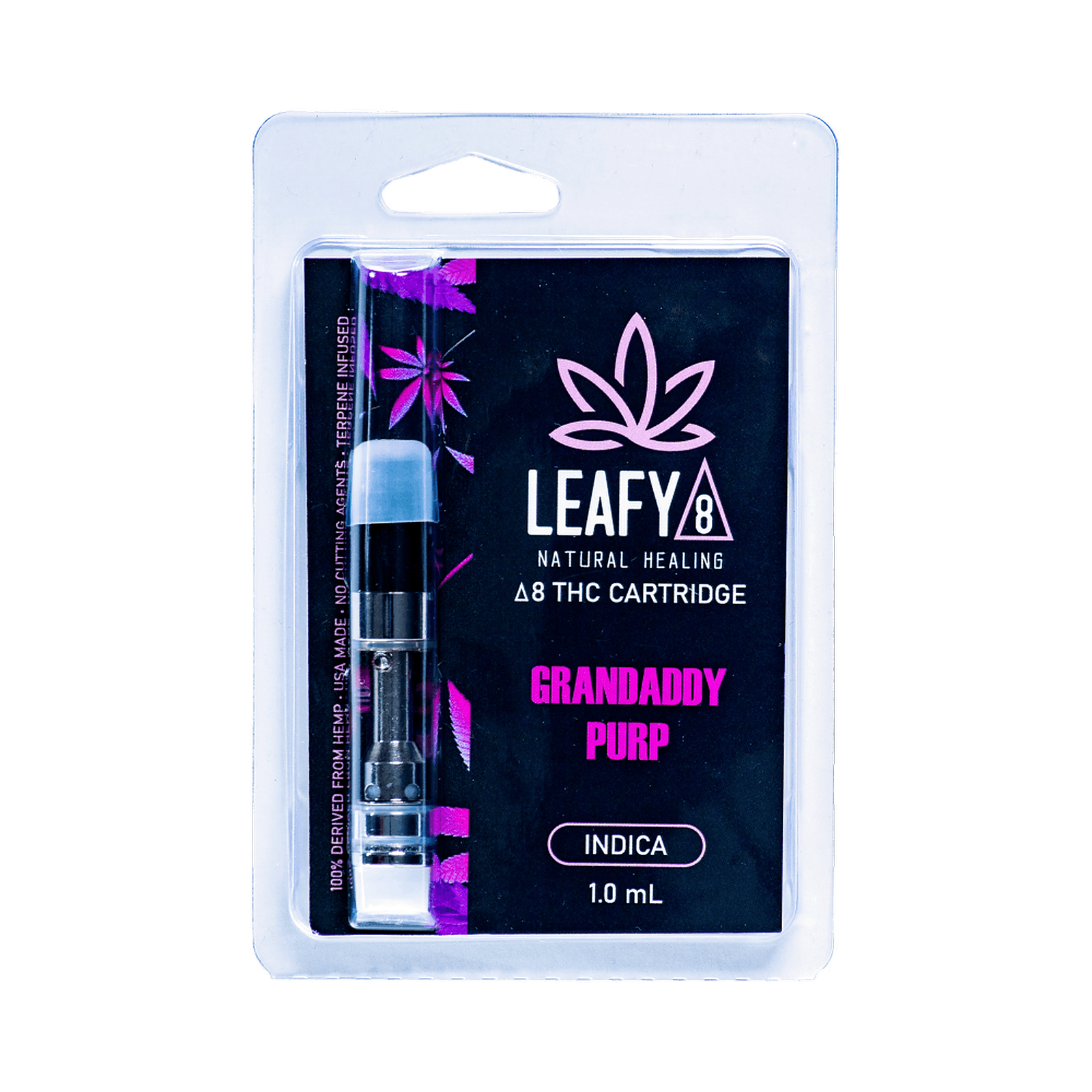 Leafy8 Brand Delta 8 Thc And Hhc Products Delta 8 Thc Vape Cartridge Grandaddy Purp Leafly 3267