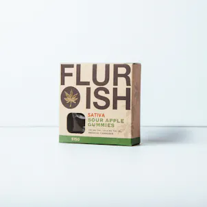 Photo of Flurish Group 150MG Sativa 4 Piece Sour Apple Box