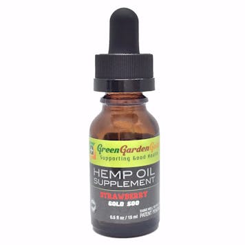 Photo of 500mg Hemp Oil 15ml - Strawberry Flavor