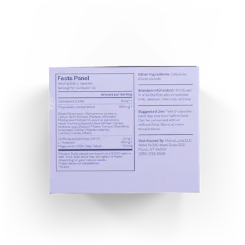 Photo of Sleep Stacks - Full-Spectrum CBN Capsules, 15 milligrams