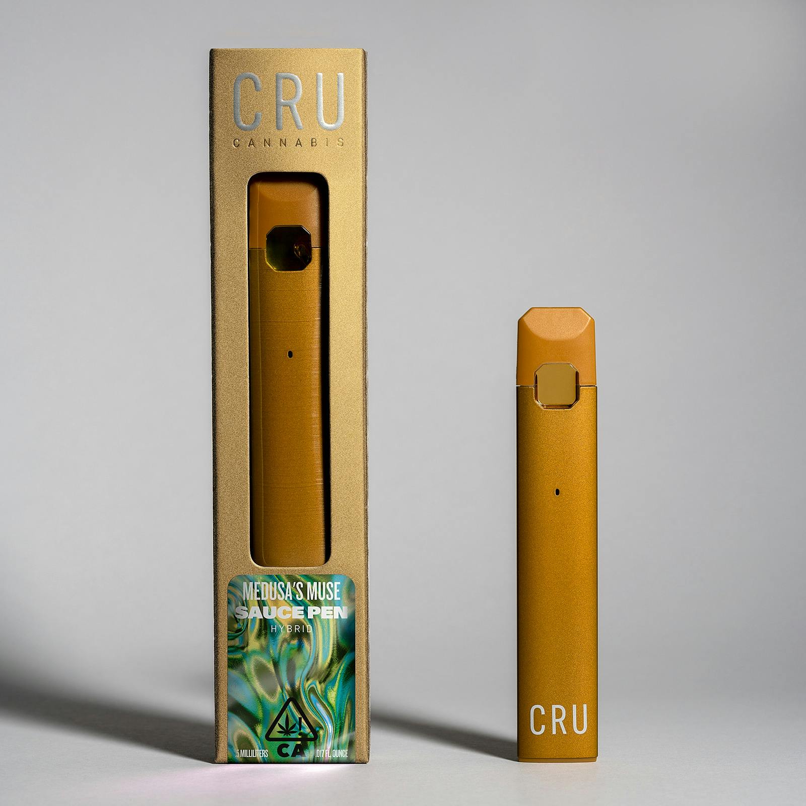 CRU Cannabis Medusa's Muse (0.5ml Sauce Pen) Leafly