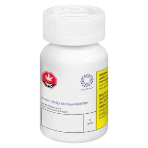 Photo of Omega CBN Rapid NightCaps - Net Weight 16.8 g (30 Capsules)