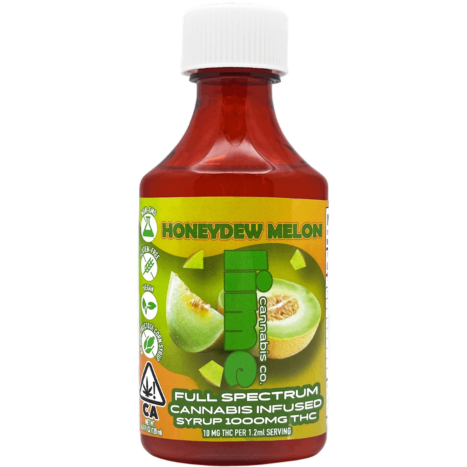 Lime 1000mg Live Resin THC Syrup Tincture Honeydew Melon Leafly