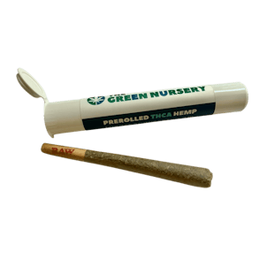 Photo of White Runtz Green Nursery THCA Prerolls