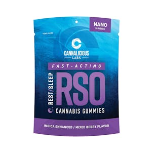 Photo of RSO Rest Gummy, Mixed Berry