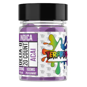 Photo of 100mg Delta 8 Gummies Acai Indica