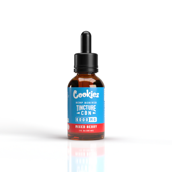 Cookies Shop: Cookies - CBN Tincture 6000mg - Mixed Berry | Leafly