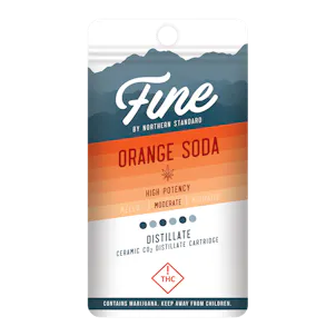 Photo of FINE - Orange Soda 1g Flavored Distillate (Medical)