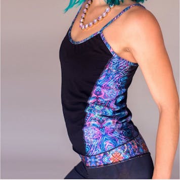 Photo of Jumbie Art Padma Spaghetti Top