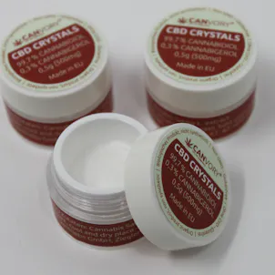 Photo of CBD CANNABIDIOL CRYSTALS ISOLATE 99.7 %, 500MG