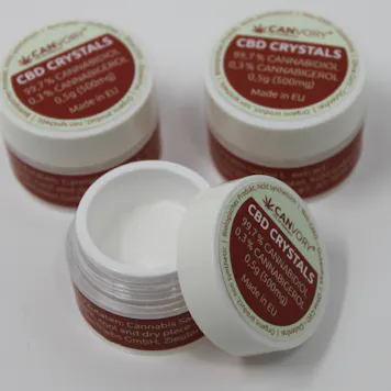 Photo of CBD CANNABIDIOL CRYSTALS ISOLATE 99.7 %, 500MG