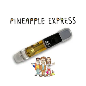 Photo of AVENTUS8 THC PINEAPPLE EXPRESS HYBRID FULL SPECTRUM 510 THREAD VAPE CARTRIDGE 1000MG 1 GRAM