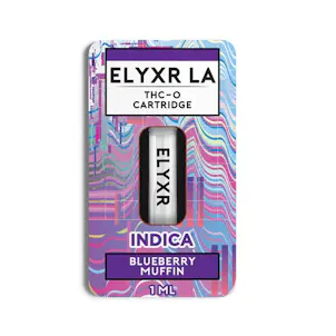 Photo of THC-O Cartridge 1 Gram (1000mg) | Indica ~ Blueberry Muffin