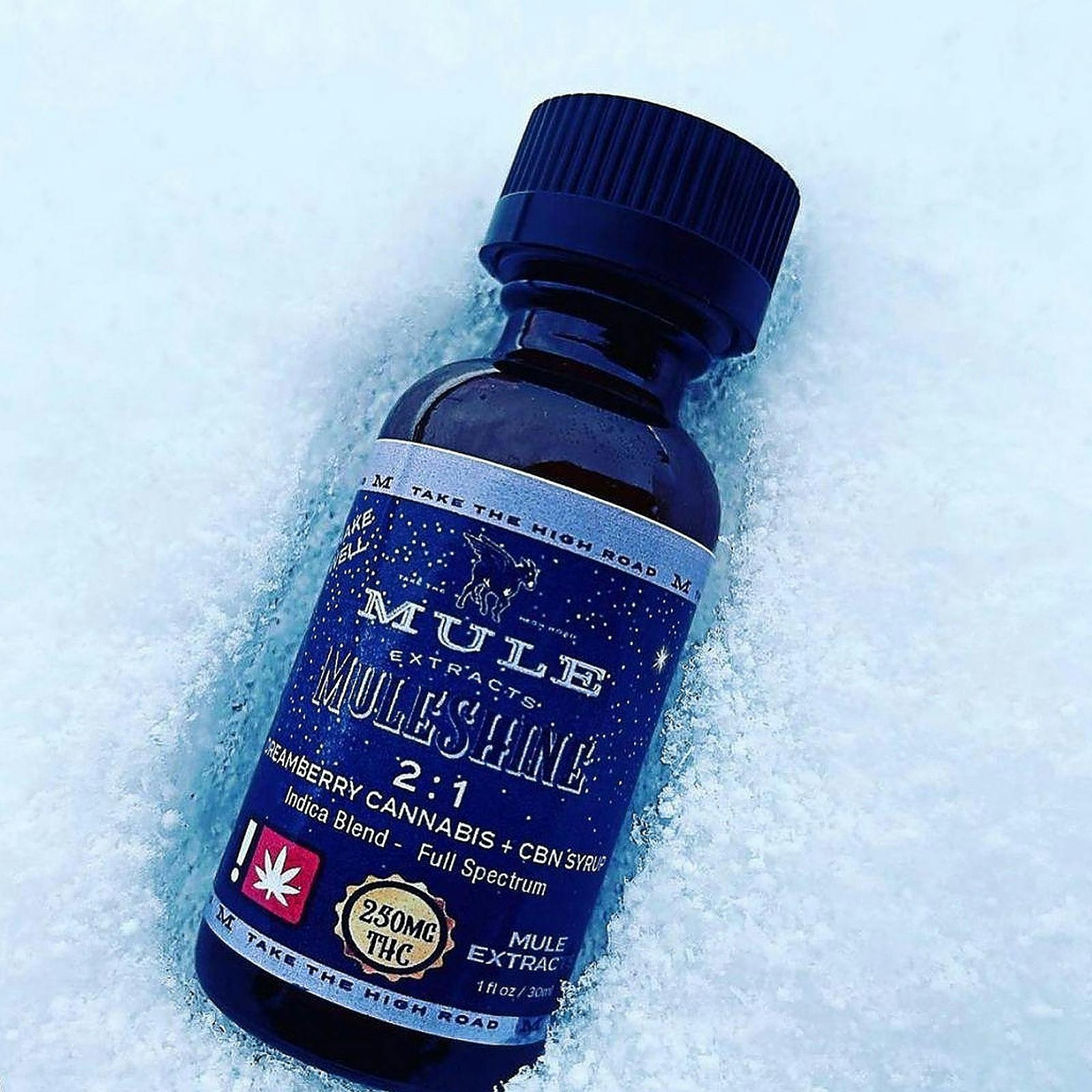 Mule Extracts 250mg Dreamberry Muleshine 21 THCCBD Leafly