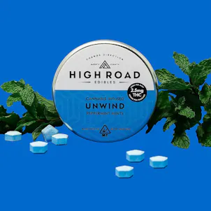 Photo of Peppermint Unwind Mints, 100mg 40-pack