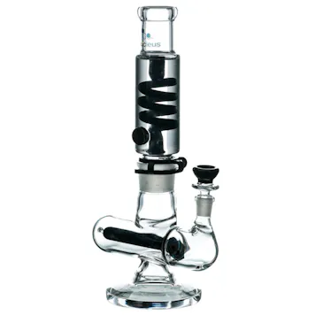 Photo of Nucleus | Glycerin Coil Barrel Perc Bong